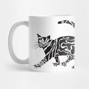 cat tattoo Mug